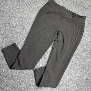 Seven 7 Pull On Legging Women's Large Gray Stretch Casual Active‎ Straight Pants